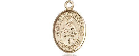 14kt Gold Saint Gabriel Possenti Medal