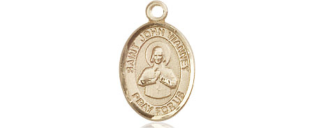 14kt Gold Saint John Vianney Medal