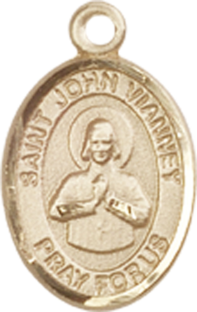 14kt Gold Saint John Vianney Medal