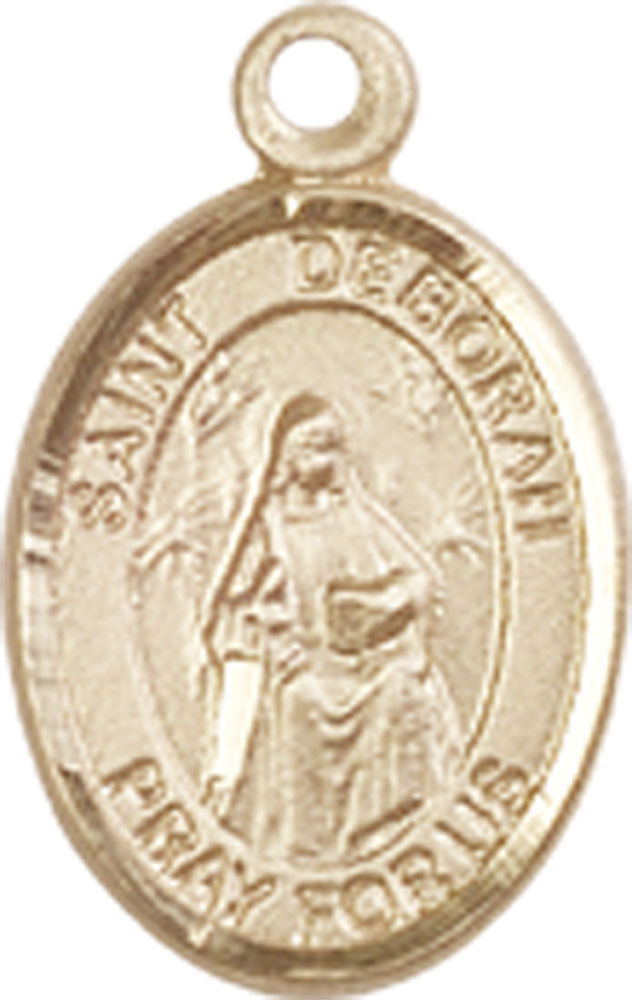 14kt Gold Saint Deborah Medal