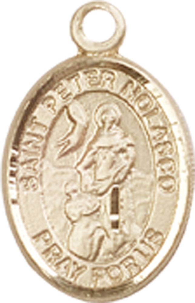 14kt Gold Saint Peter Nolasco Medal
