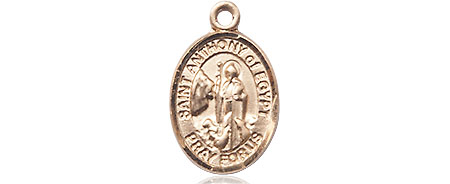 14kt Gold Saint Anthony of Egypt Medal