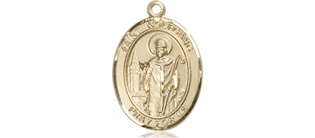 14kt Gold Saint Wolfgang Medal