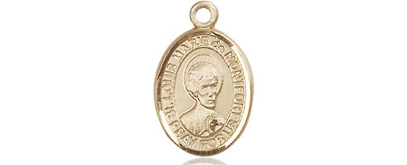 14kt Gold Saint Louis Marie de Montfort Medal