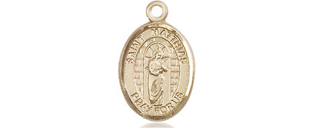 14kt Gold Saint Matthias the Apostle Medal