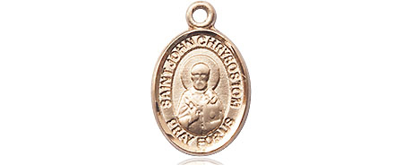 14kt Gold Saint John Licci Medal