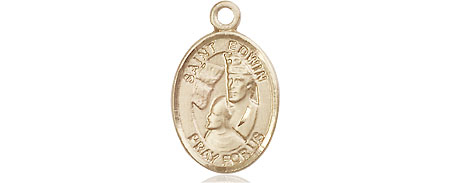 14kt Gold Saint Edwin Medal