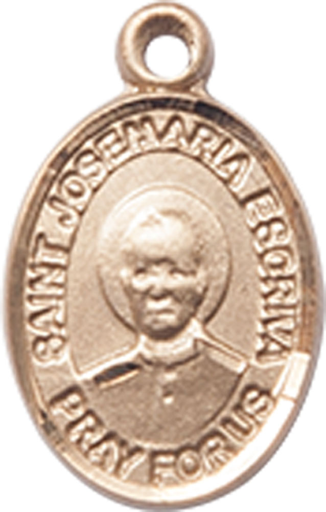 14kt Gold Saint Josemaria Escriva Medal