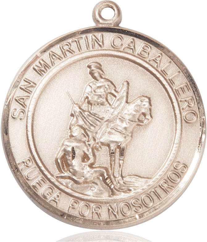 14kt Gold San Martin Caballero Medal