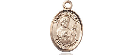14kt Gold Saint Kieran Medal