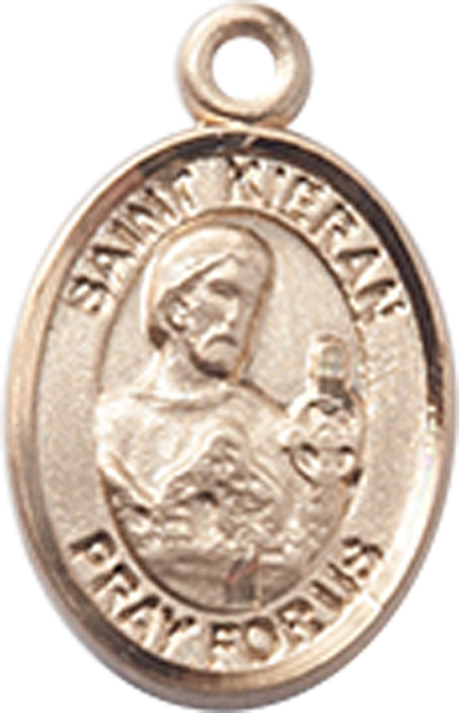 14kt Gold Saint Kieran Medal