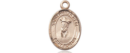 14kt Gold Saint Philip Neri Medal