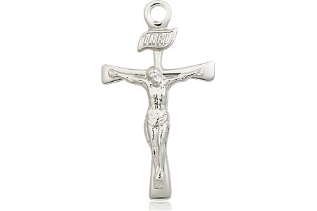 Sterling Silver Maltese Crucifix Medal - With Box