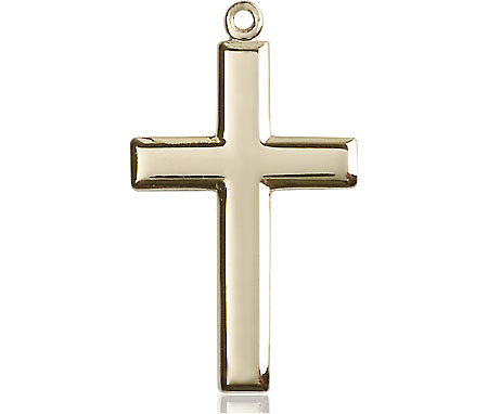 14kt Gold Cross Medal