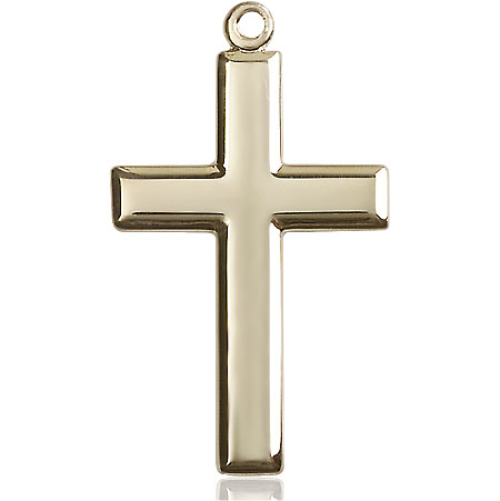 14kt Gold Cross Medal