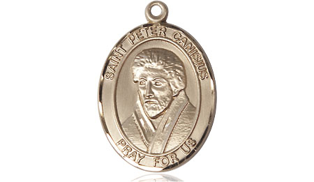 14kt Gold Filled Saint Peter Canisius Medal