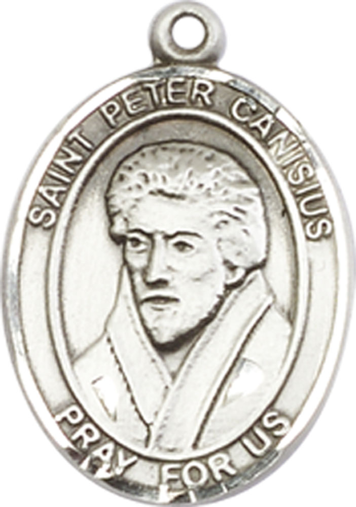 Sterling Silver Saint Peter Canisius Medal