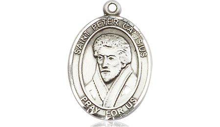 Sterling Silver Saint Peter Canisius Medal