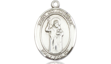 Sterling Silver Saint Columbkille Medal