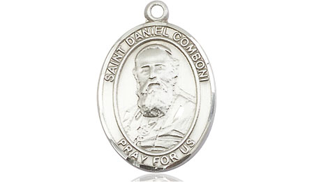 Sterling Silver Saint Daniel Comboni Medal