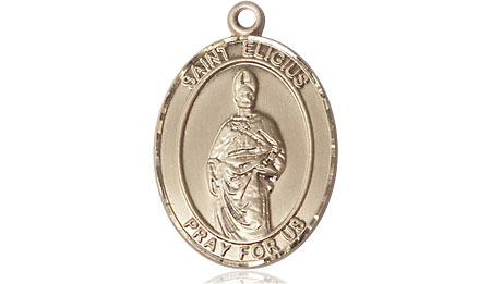 14kt Gold Filled Saint Eligius Medal