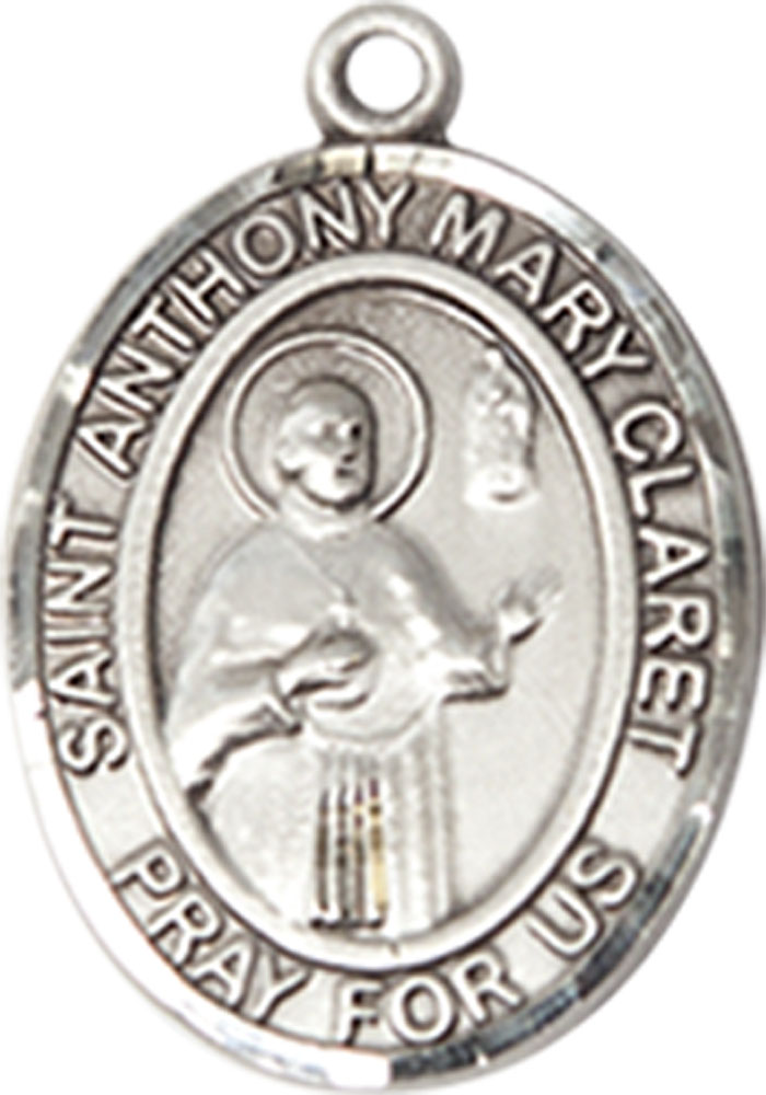 Sterling Silver Saint Anthony Mary Claret Medal