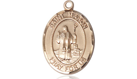 14kt Gold Filled Saint Maron Medal
