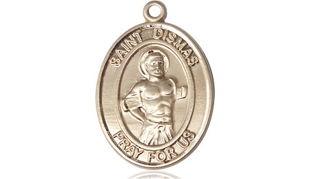 14kt Gold Filled Saint Dismas Medal