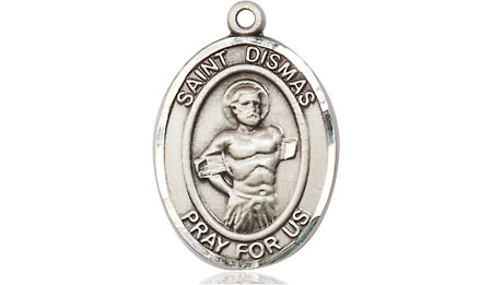 Sterling Silver Saint Dismas Medal