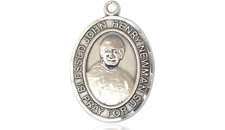 Sterling Silver Blessed John Henry Newman Medal