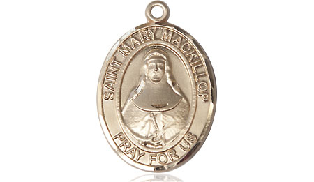 14kt Gold Filled Saint Mary Mackillop Medal