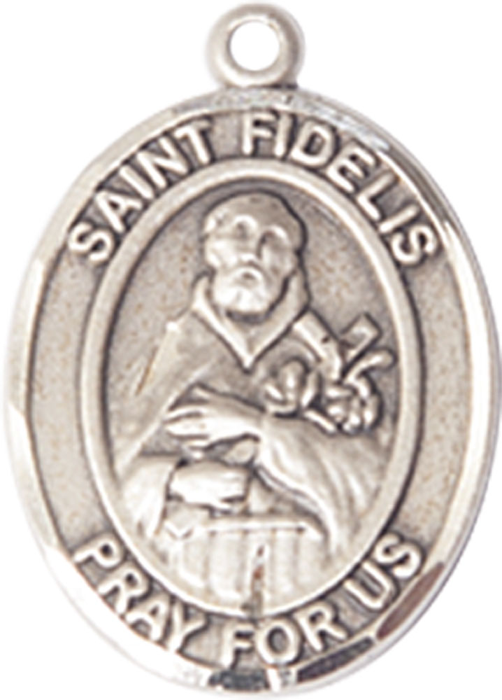 Sterling Silver Saint Fidelis Medal