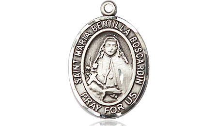 Sterling Silver Saint Maria Bertilla Boscardin Medal