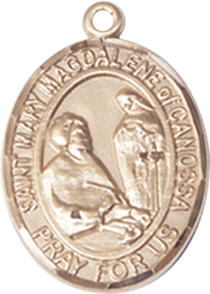14kt Gold Filled Saint Mary Magdalene of Canossa Medal