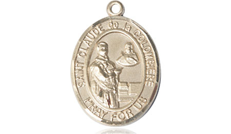 14kt Gold Filled Saint Claude de la Colombiere Medal