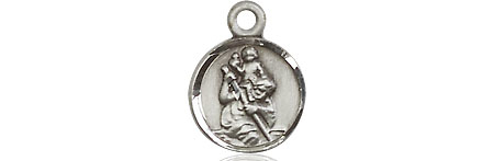 Sterling Silver Saint Christopher Medal