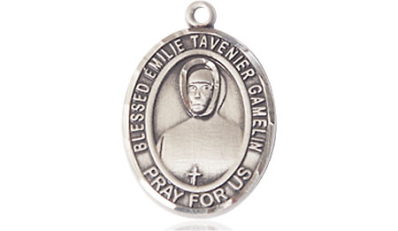 Sterling Silver Blessed Emilie Tavernier Gamelin Medal