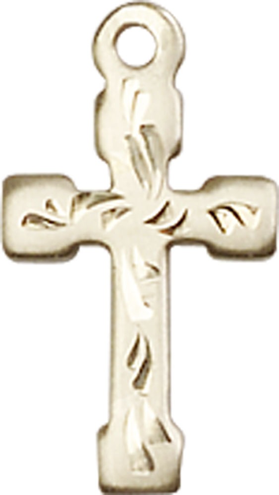 14kt Gold Filled Cross Medal