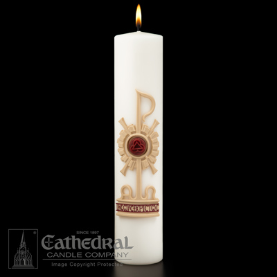 Holy Trinity Christ Candle