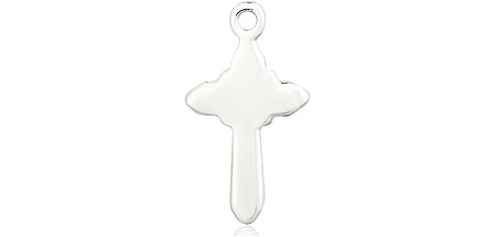 Sterling Silver Cross Medal