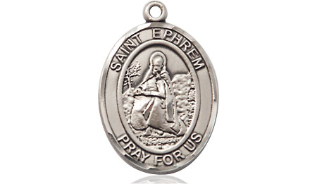 Sterling Silver Saint Ephrem Medal