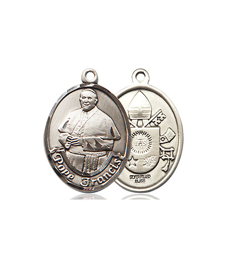 Sterling Silver Pope Francis Medal