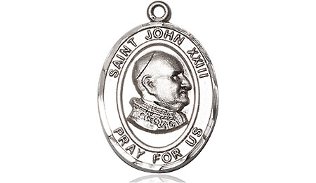 Sterling Silver Saint John XXIII Medal