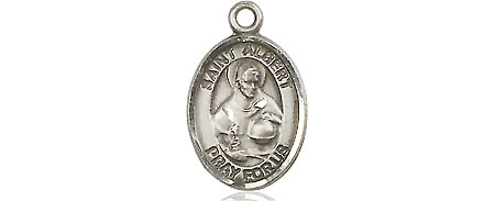 Sterling Silver Saint Albert the Great Medal