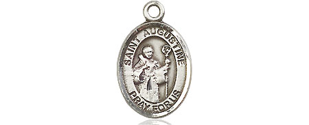 Sterling Silver Saint Augustine Medal