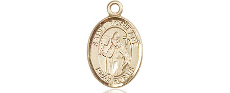 14kt Gold Filled Saint Boniface Medal