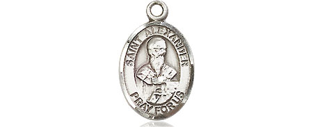 Sterling Silver Saint Alexander Sauli Medal