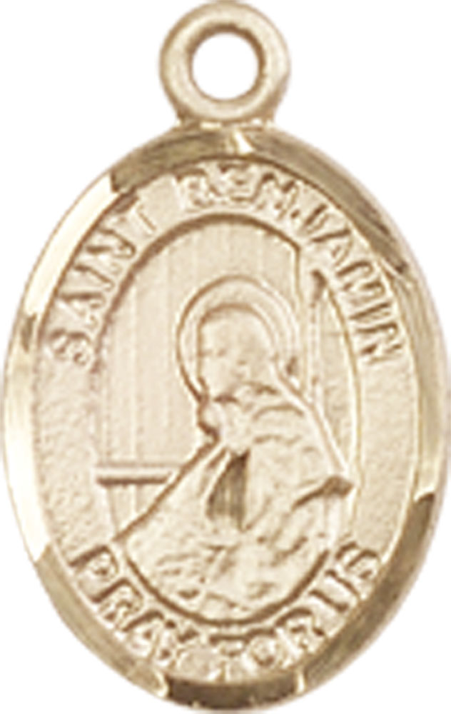 14kt Gold Filled Saint Benjamin Medal