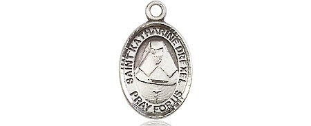 Sterling Silver Saint Katharine Drexel Medal