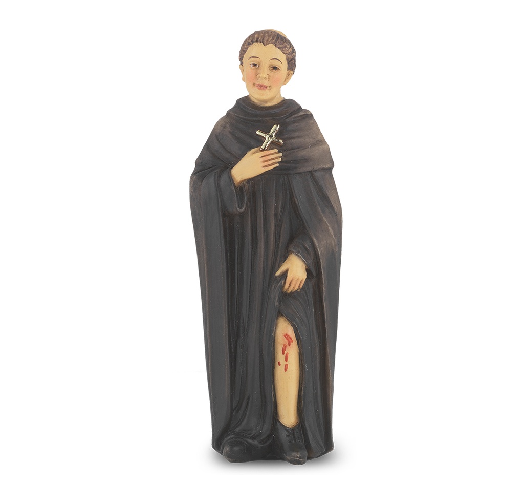 4&quot; Cold Cast Resin Hand Painted Statue of St. Peregrine